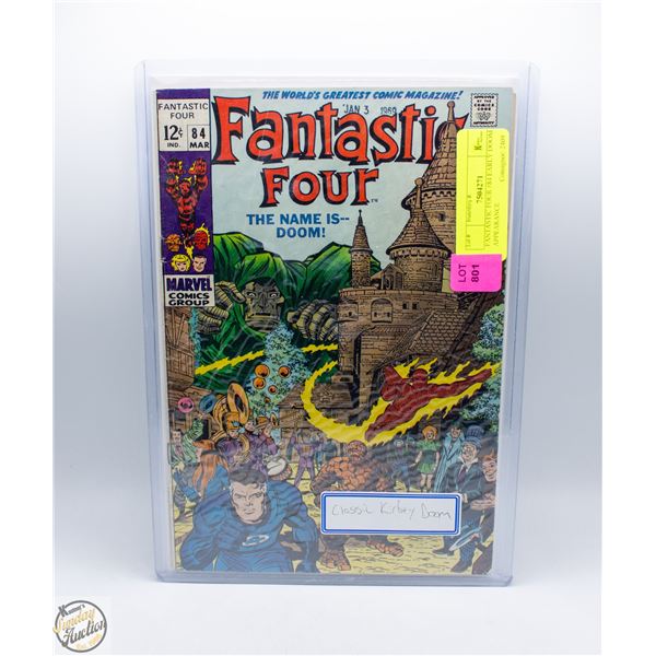FANTASTIC FOUR #84 EARLY DOOM APPEARANCE