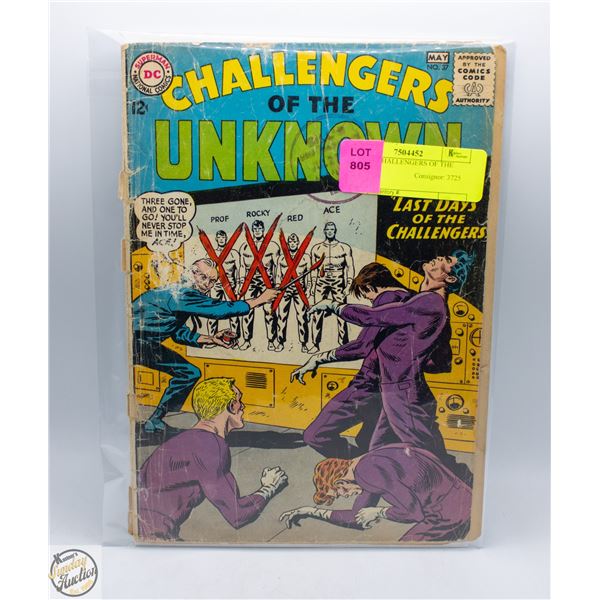 12 CENT CHALLENGERS OF THE