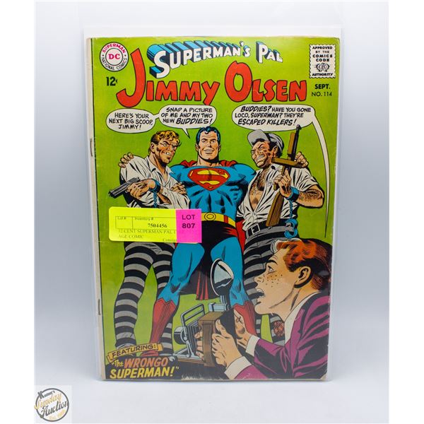 12 CENT SUPERMAN PAL 114 SILVER AGE COMIC