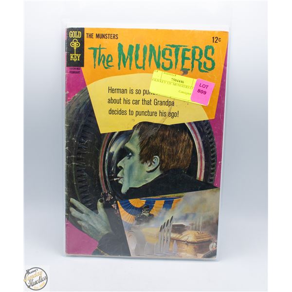 GOLD KEY 12C MUNSTERS COMIC