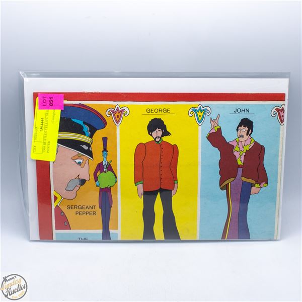 1968 BEATLES YELLOW SUBMARINE POSTER