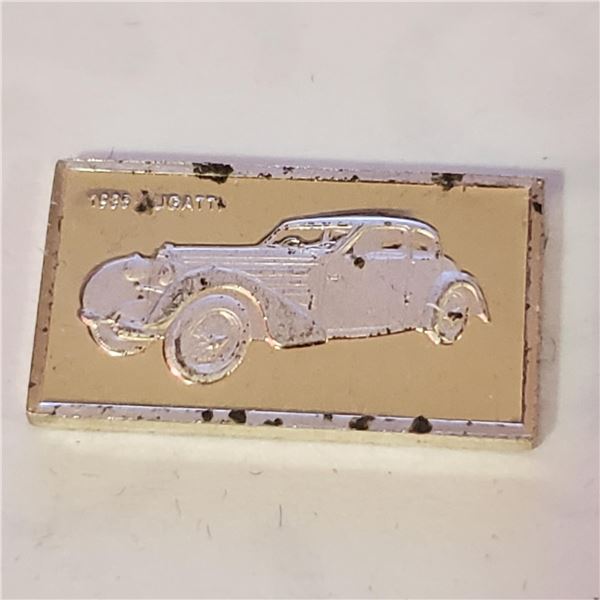 SILVER VINTAGE CAR BAR