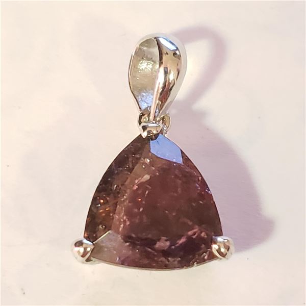 SILVER GEMSTONE PENDANT