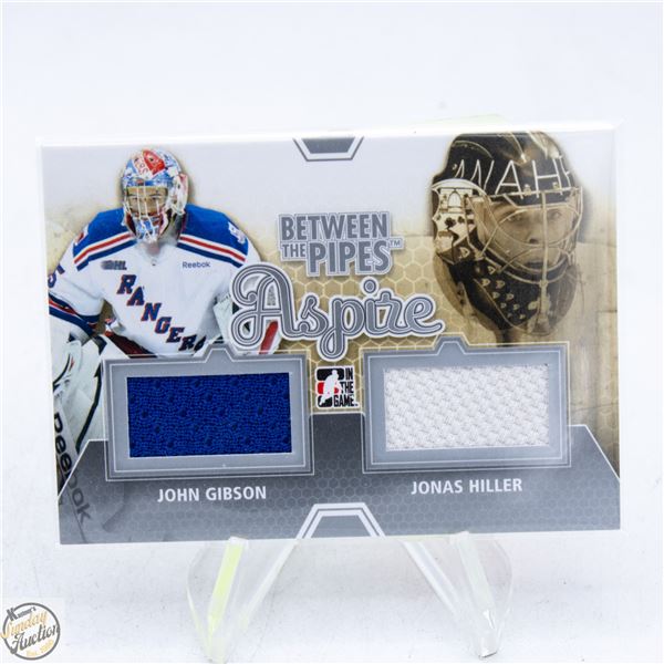 BTP JOHN GIBSON & JONAS HILLER PATCH CARD