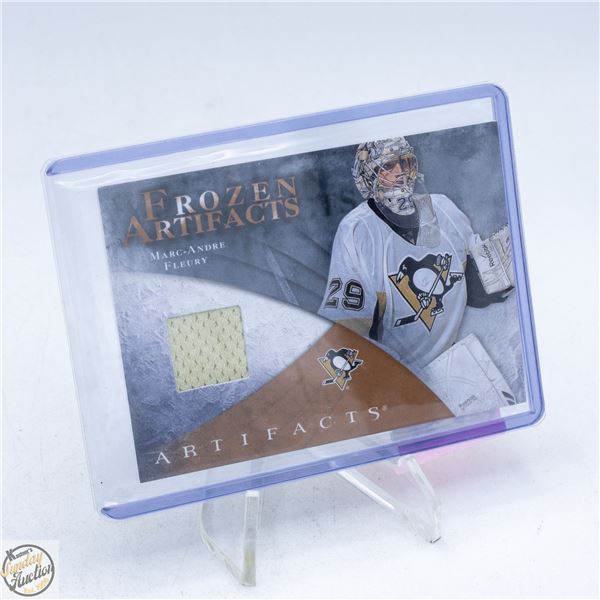 2010-11 UPPER DECK MARC-ANDRE FLEURY PATCH CARD
