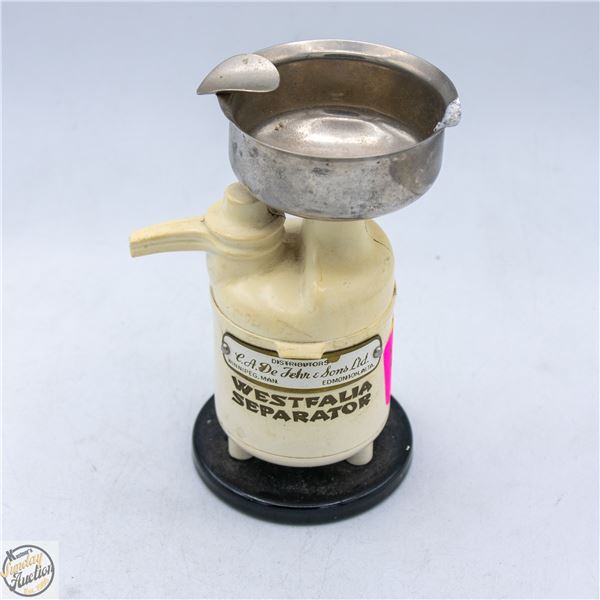 VINTAGE NOVELTY ADVERTISING SEPARATOR ASHTRAY