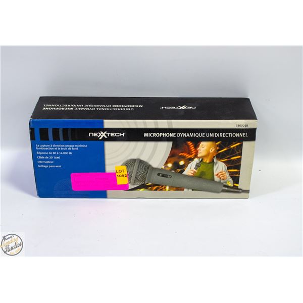 NEXTECH MICROPHONE UNIDIRECTIONAL DYNAMIC