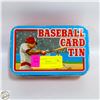 Image 1 : TIN FULL OF 1980S BASEBALL CARDS