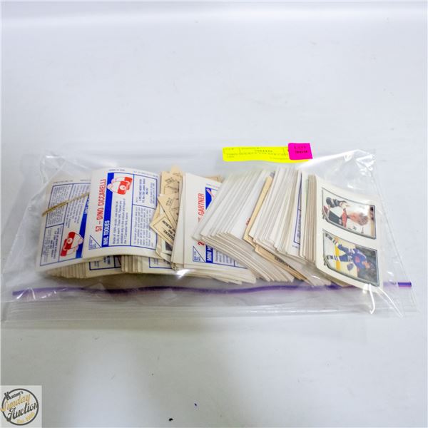1980S HOCKEY STICKER CARD LOT OPC