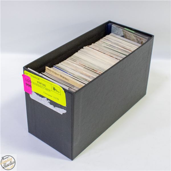 BOX OF BASEBALL CARDS