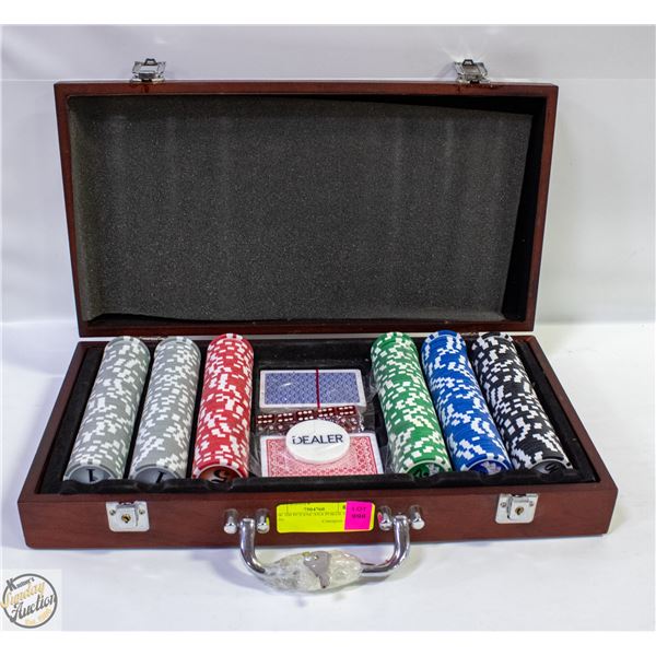 NEW 300 PCS ENCANA POKER SET 11.5G