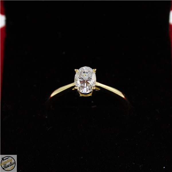 #3996-1.00 CT GRA CERTIFIED OVAL CUT