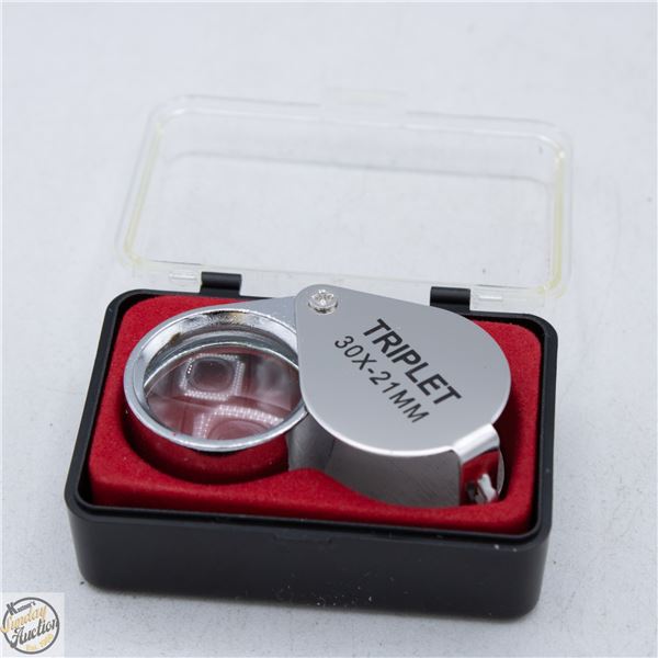 #4035-JEWELLERS LOUPE TRIPLET 20 X 21 MM