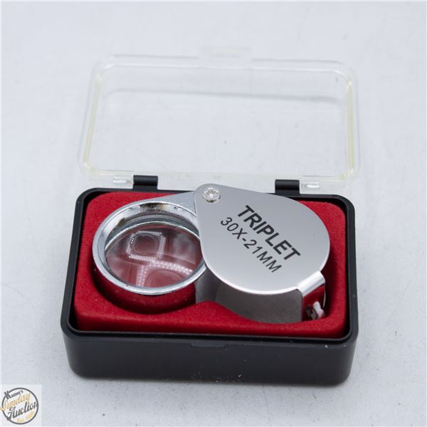 #4034-JEWELLERS LOUPE TRIPLET 20 X 21 MM