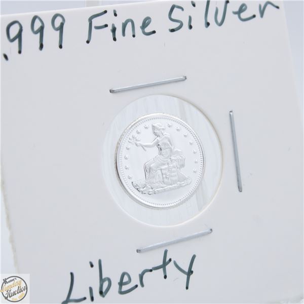 #4027-.999 FINE SILVER TOKEN WITH LIBERTY