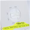 Image 2 : #4026-.999 FINE SILVER BAR WITH PISTOL