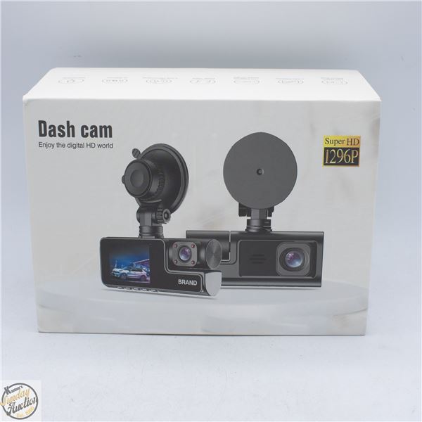 #4038-NEW SUPER HD DASH CAM 1296P