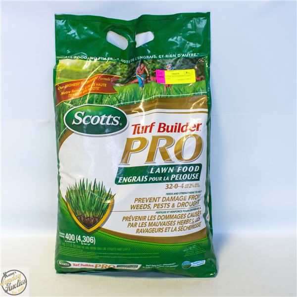 SCOTTS TURF BUILDER PRO LAWN FOOD 5.2 KG