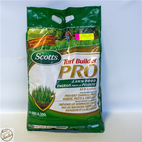SCOTTS TURF BUILDER PRO LAWN FOOD 5.2 KG