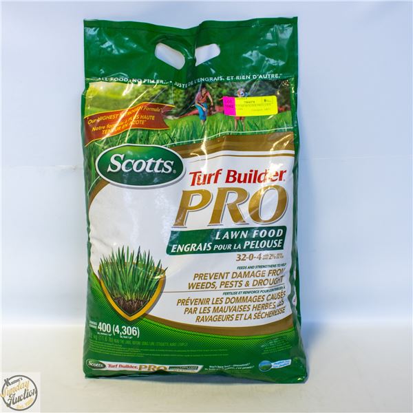 SCOTTS TURF BUILDER PRO LAWN FOOD 5.2 KG