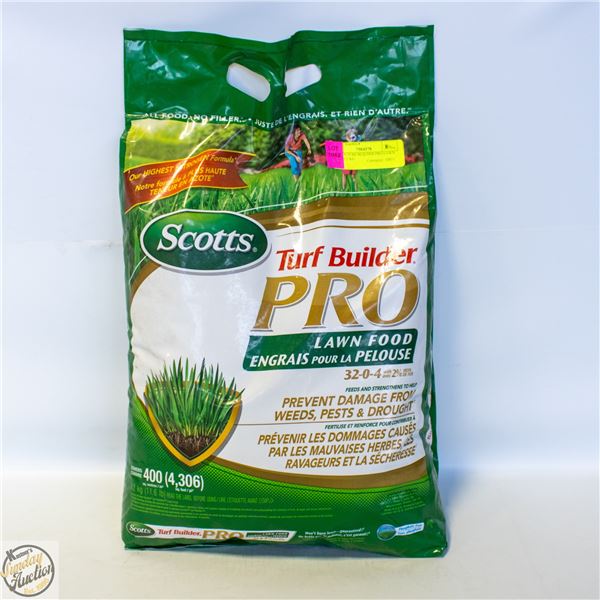 SCOTTS TURF BUILDER PRO LAWN FOOD 5.2 KG