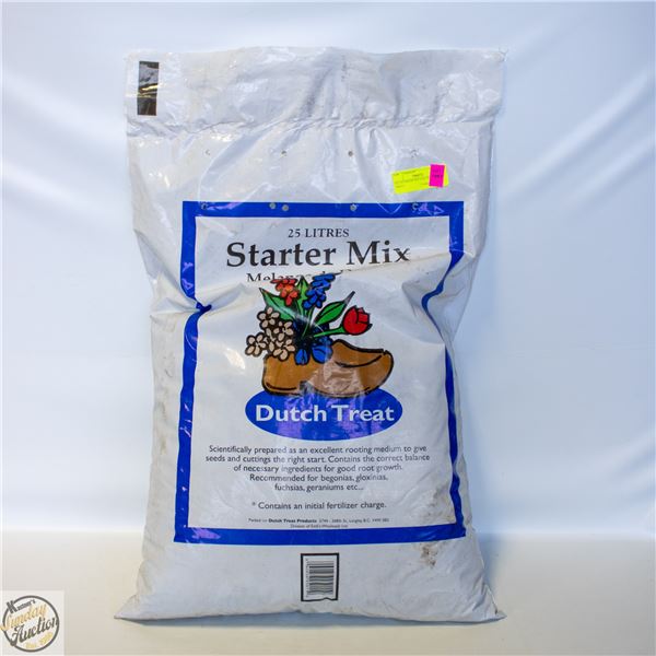 25 L STARTER MIX SOIL DUTCH TREAT
