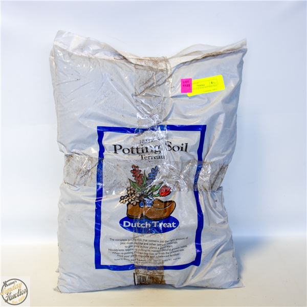 2 BAGS 10 L EACH OF POTTING SOIL