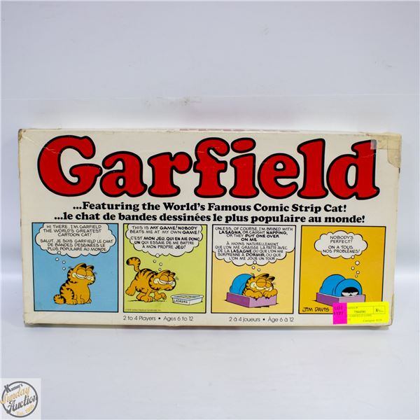 VINTAGE GARFIELD GAME COMPLETE