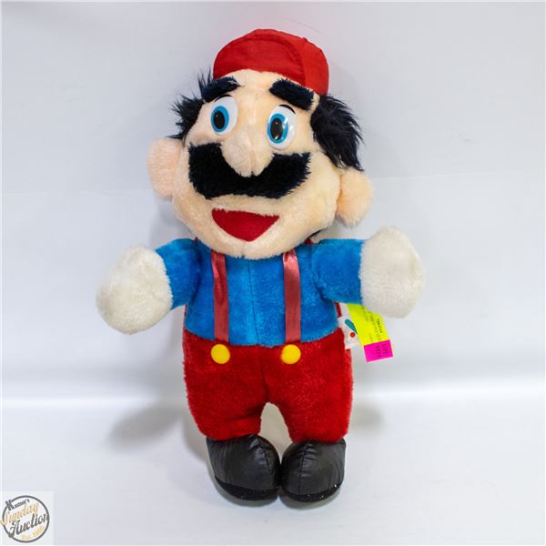 VINTAGE 1988 SUPER MARIO 17INCH ACME PLUSH
