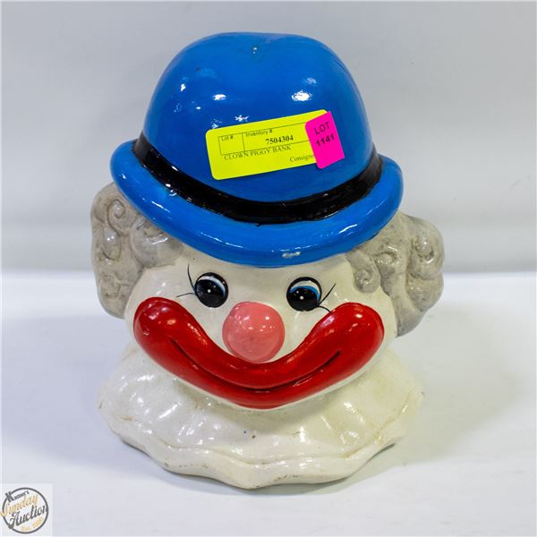 CLOWN PIGGY BANK