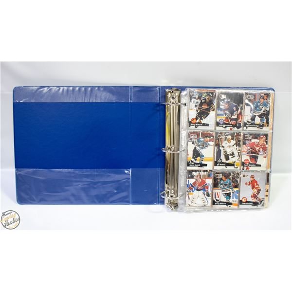 BINDER OF HOCKEY CARDS 90S-MODERN