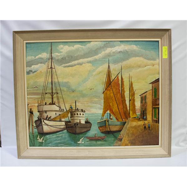 VINTAGE 1971 ARTIST F.PRESTON