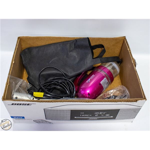 MONSTER EUROFLEX PINK SMALL VACUUMN