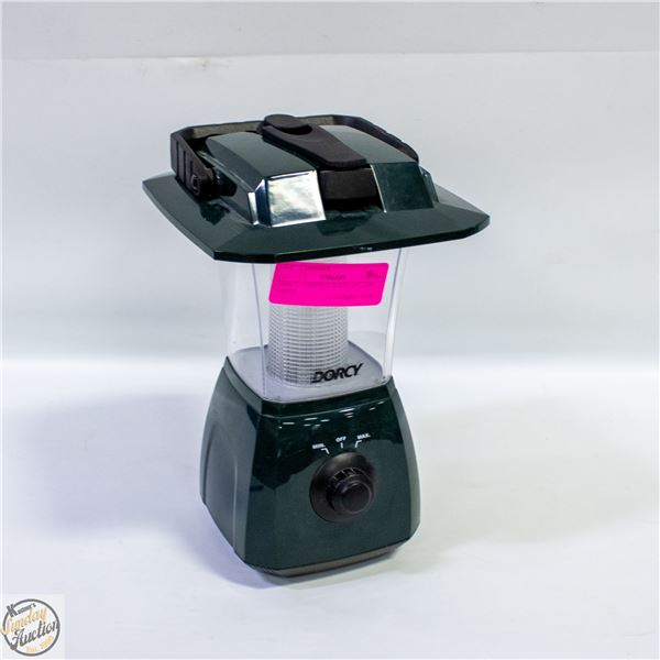 DORCY CAMPING WIND UP LAMP GREEN