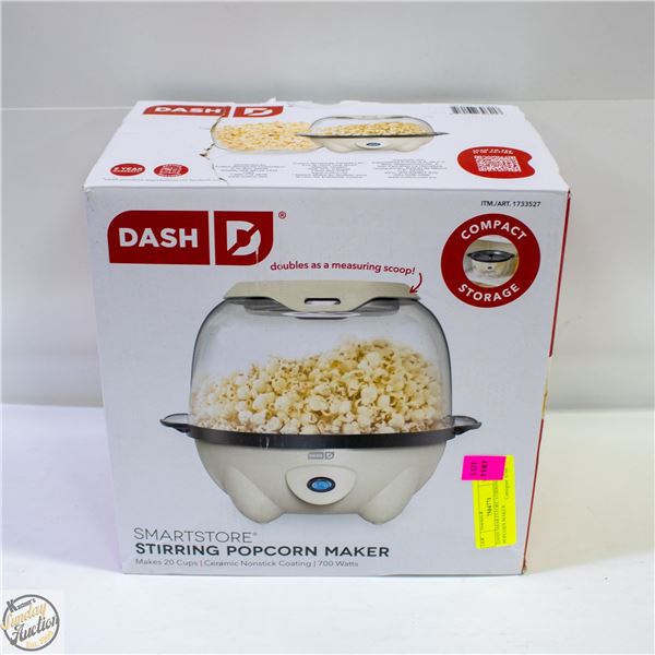 DASH SMARTSTORE STIRRING POPCORN MAKER