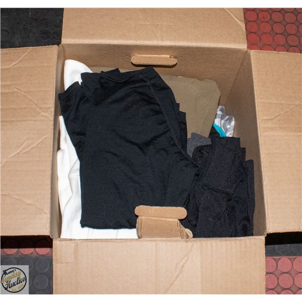 BOX OF IMPERFECT CLOTHES - INCLUDES NEW RETURNS
