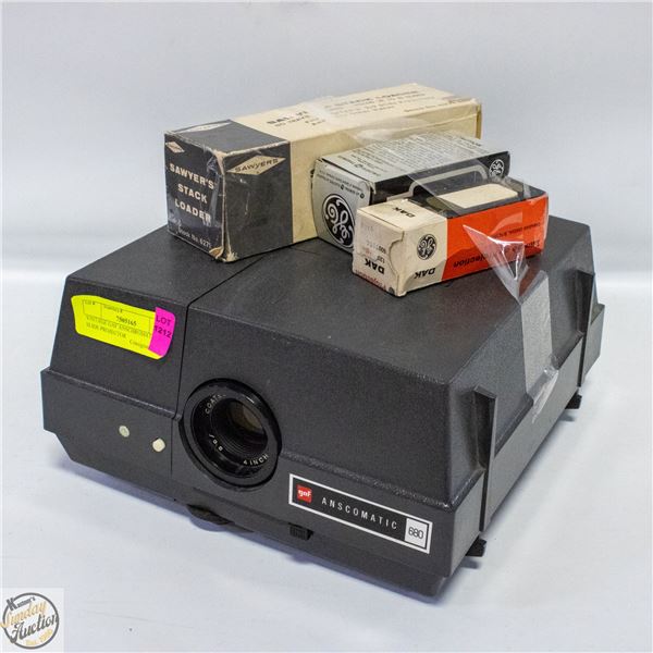 VINTAGE GAF ANSCHROMATIC 680 SLIDE PROJECTOR