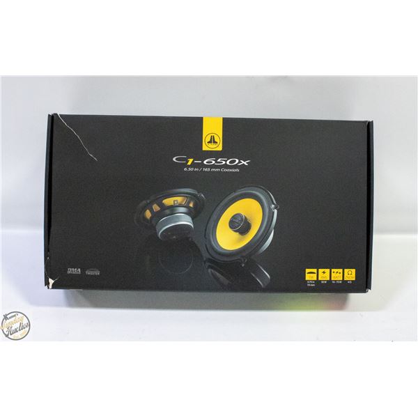 JL AUDIO C1-650X 6.5” SPEAKERS IN BOX