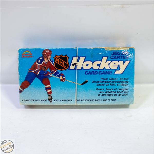 NHL HOCKEY CARD GAME CANUCKS VS OILERS