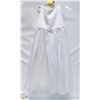 Image 1 : KIDS DREAM FLOWERGIRL DRESS SIZE 8