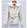 Image 1 : NEW WITH TAG GUESS WINTER WHITE PLEATHER JACKET