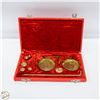 Image 1 : BRASS SCALES IN CASE