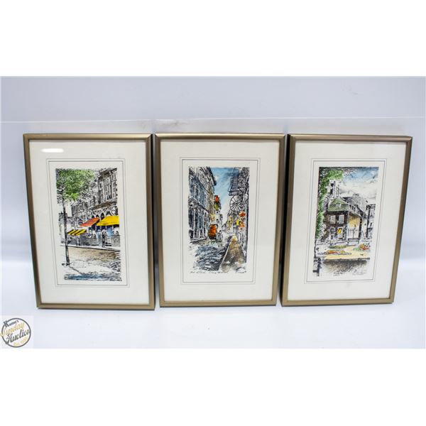 2 SKETCHED PRINTS BY SIMARD 1990