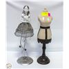 Image 1 : 2PC LOT DRESS FORM DECOR