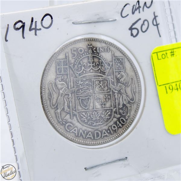 1940 SILVER HALF DOLLAR 1