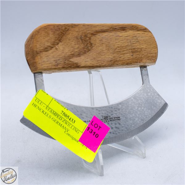 ULU - STAMPED ZWILLING HENCKELS GERMANY