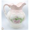 Image 1 : VINTAGE PINK ROSES PITCHER