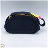 Image 1 : VINTAGE NAVY BLUE CORDED CLUTCH PURSE WITH MONEY