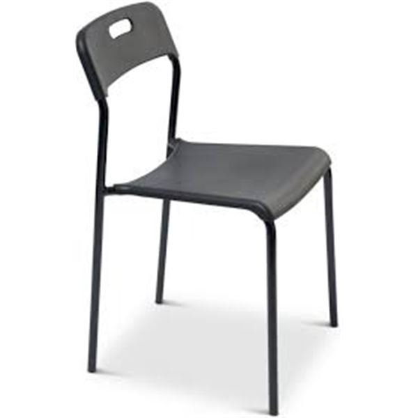 NEW CB HOME 4 PACK MULTI-PURPOSE STACKING CHAIRS