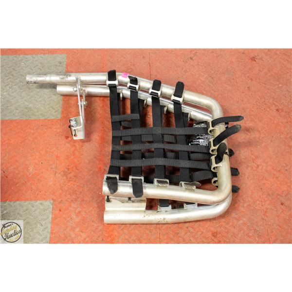 PAIR OF ALUMINUM QUAD NERF BARS (FOOT RESTS)